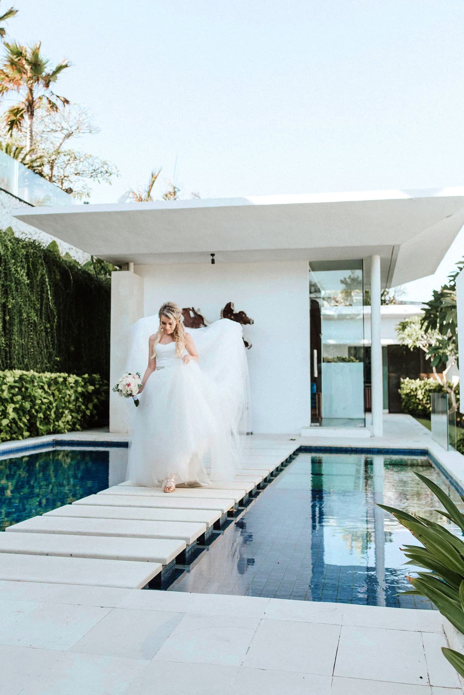 Villa wedding in Bali