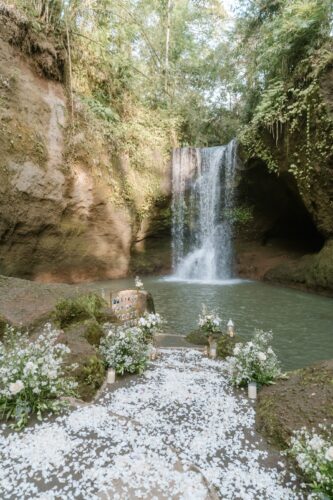 Suwat Waterfall Bliss Elopement in Gianyar