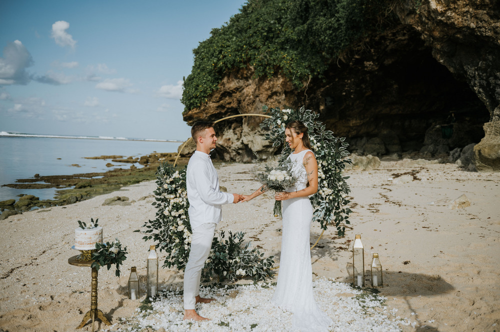 Elopement at Gunung Payung Beach in Nusa Dua — gallery