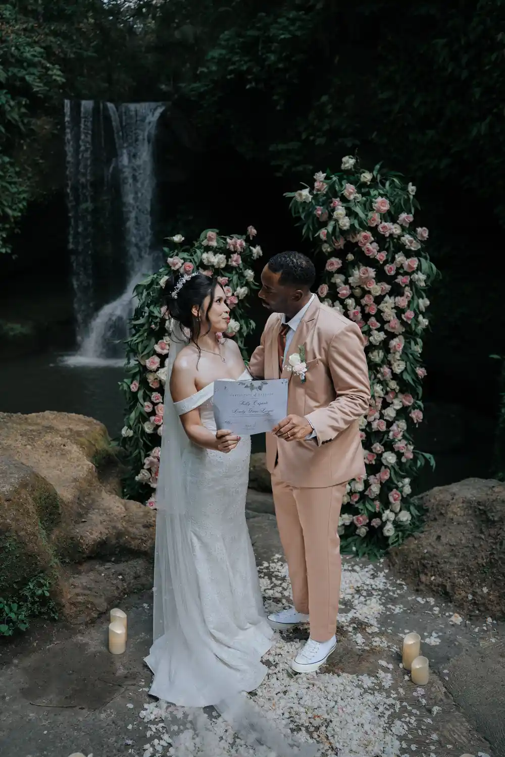 Suwat Waterfall Bliss Elopement in Gianyar — gallery