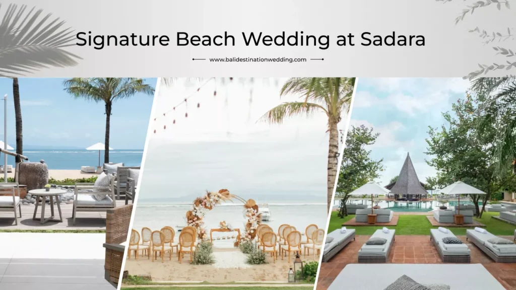 Signature Beach Wedding at Sadara