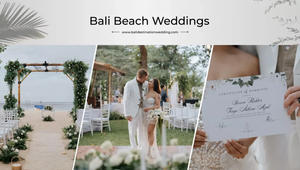 Bali Beach Weddings