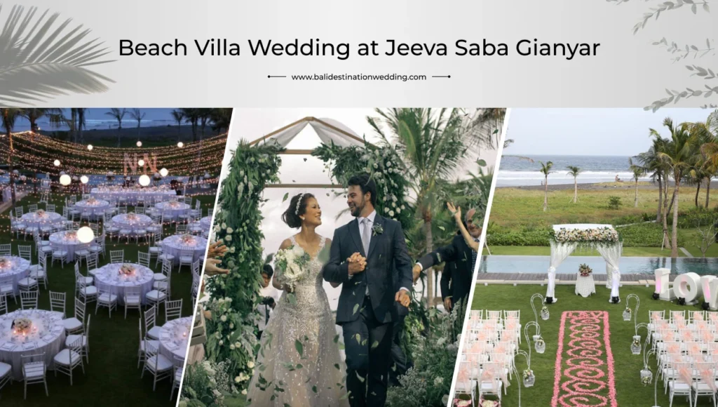 Beach Villa Wedding at Jeeva Saba Gianyar