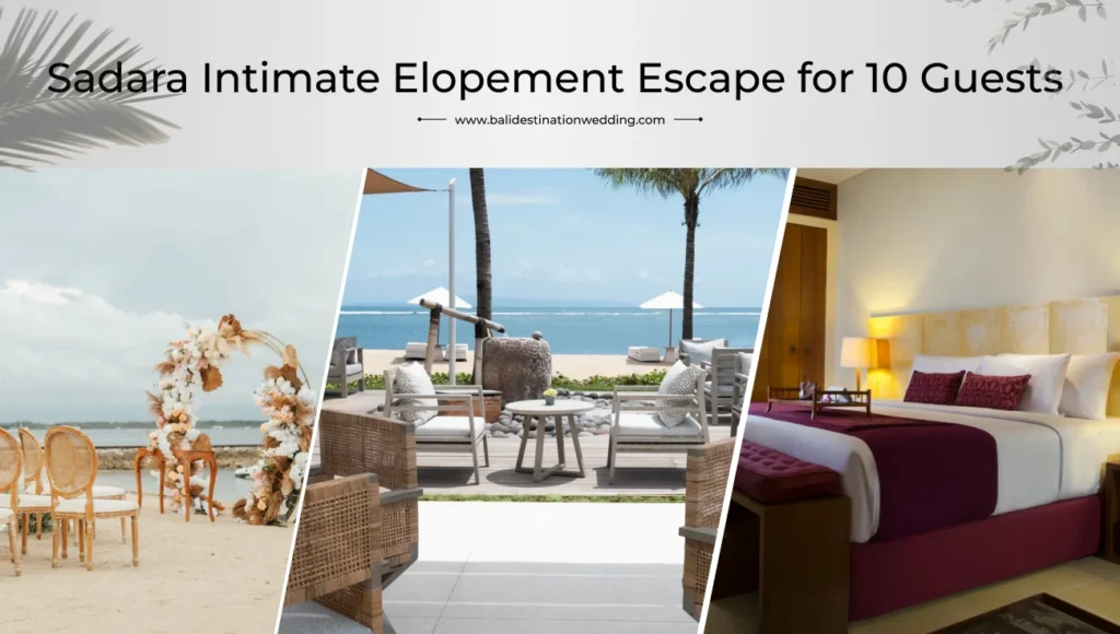 Diamond Bliss Elopement in Nusa Dua