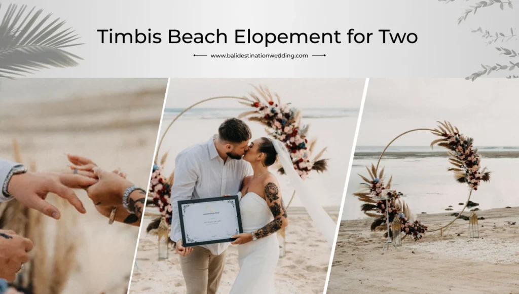 Timbis Beach Elopement for Two