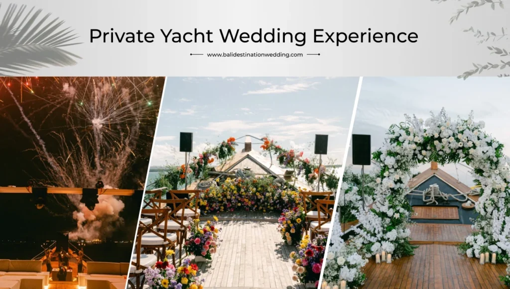 Private Yacht Wedding Experience