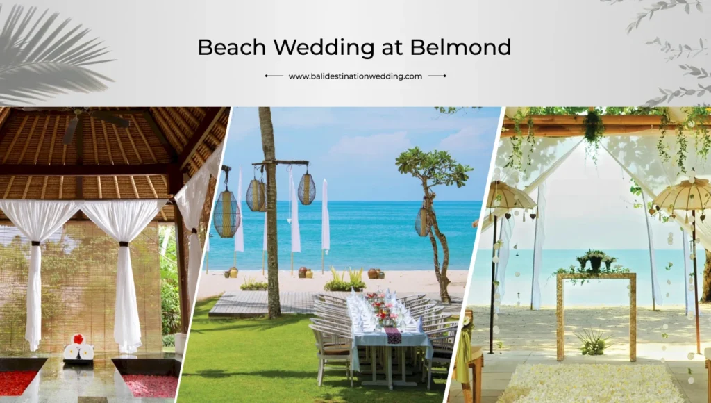 Beach Wedding at Belmond