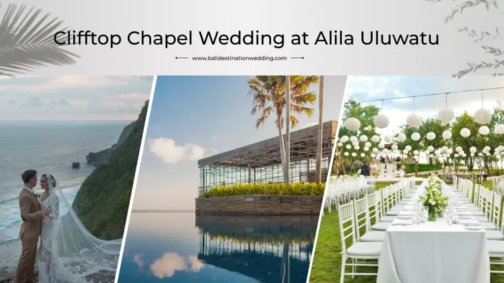 Clifftop Chapel Wedding at Alila Uluwatu